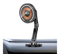 Generisch Caricabatteria da auto senza fili, caricabatterie da auto - supporto magnetico per telefono per auto - veicolo smartphone stand Cradle, supporto pieghevole per cellulare caricabatterie