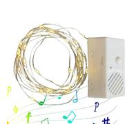 Generisch Carillon di Natale - Carillon di musica rotante - Scatole musicali e figurine, colori vivaci Scatole musicali con luci a LED, squisita decorazione natalizia per