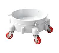 Generisch Carrello girevole a 360 gradi, durevole, moderno, per 18, elegante, secchio da 9 litri, con diametro di 28 cm, multiuso