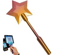 Generisch Carta da parete stampata 3D per pagare, da parete con supporto per carte di pagamento, Star Magic Wand Contactless Payment Card Holder, Credit Card Holder Wands Digital Payment Star Wands