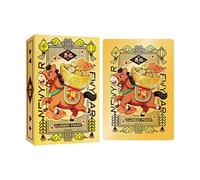 Generisch Carte da gioco per Capodanno cinese, accessori per feste per l'anno del cavallo, giochi di poker, per feste di compleanno, riunioni di famiglia, viaggi, campeggio, bar, club, bambini