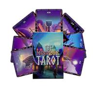 Generisch Carte dei Tarocchi Per Principianti | Classico Estetico E Portatile,Gioco Di Carte dei Tarocchi per la Serata Di Famiglia - Per Uomini Ragazze Adolescenti Moglie Marito Figlio F