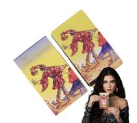 Generisch Carte dei Tarocchi, Tavola dei Tarocchi Russa, 78 Carte Con Carte Inverse, Viaggio Spirituale Alla scoperta Per Adolescenti Adulti Collezionisti