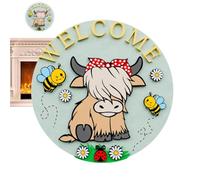 Generisch Cartello di benvenuto della - di benvenuto - Decorazione per porta e ingresso |