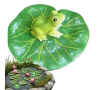 Generisch Carving figure resina interior design ornamenti animali modello rana oggetti interni resina animali piccoli stoccaggio display ornamenti soggiorno decorazione rane G