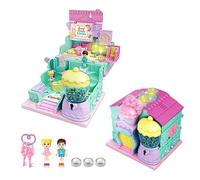 Generisch Casa da con castello delle principesse, casa delle bambole per bambini, rosa