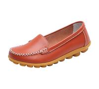 Generisch Casual Donna Classico Leggero, Confortevole per Guida, Escursioni All'aperto Donna Scarpe nere 38 Donna, Colore: arancione., 43 EU