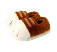 Generisch Cat Paw Slippers for Women,Warm House Slipper Indoor Outdoor Cute Funny Warm Cozy, marrone scuro., 40/41 EU