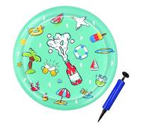 Generisch Cat Water Sensory Play Mat, Pet Cooling Cushion Pad, Design Interactive Water-Filled Design, Sturdy Non-Slip Material for indoor, Outdoor Use, Pool Playground, Gym, Home