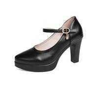 Generisch Categoria di prodotto da donna: scarpe eleganti con tacco per feste, moda da sposa, tempo libero, scarpe ispirate al costume tradizionale con comodo tacco a blocco, vestibilità regolabile