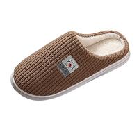 Generisch Categoria prodotto: pantofole da uomo. Titolo del prodotto: comode pantofole in cotone con suola morbida per un design accogliente in feltro, interno antiscivolo, ideale per le giornate