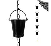 Generisch Catena a pioggia per esterni | Raccolta d'acqua decorativa, per i proprietari di casa,Giardinaggio paesaggistico esterno cottage ingresso anteriore terrazza