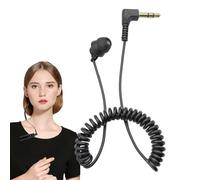 Generisch Cavo da 3,5 mm, cavo cablato, cuffie in-ear, cavo flessibile, per ridurre il rumore, per telefono, MP3, ricevitore, cuffie Clear Sound