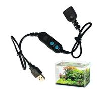 Generisch Cavo di prolunga USB per conto alla rovescia | Controller regolabile, cavo di commutazione automatico USB per illuminazione a LED, lampada acquario, soffiatore d'aria, dispositivi per