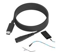 Generisch Cavo USB a CC, cavo di ricarica DC DC5521 femmina a caricatore di tipo C, lungo DC5521 a cavo DC5521 cavo di conversione DC5521. Cavo di conversione efficiente da femmina a tipo C per uffici