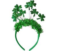 Generisch Cerchietto per la festa di San Patrizio, accessori di scena, copricapo, quadrifoglio, copricapo, adulti, bambini, a forma di folletto