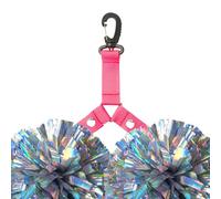 Generisch Cheerleading Pompon Holder | Band con | Il Gancio per Il Supporto del Pompon, per Ragazze Cheerleading concorsi Giochi Sportivi attività Scolastiche