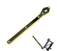 Generisch Chiave a cricchetto manuale per presa auto - Strumento di sollevamento con manico lungo anti-fatigue - Chiave a cricchetto per Jack SUV e pneumatici