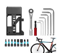 Generisch Chiave a cricchetto, resistente, efficiente, portatile, testa flessibile, riparazione bicicletta, per professionisti, appassionati, principianti, utenti amatoriali, membri della famiglia