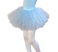 Generisch Childrens Holidays - Gonna da sci tutù, per bambini, Azzurro, 8-12 Jahre