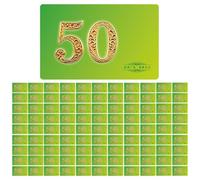 Generisch Chip da poker con numeri, chip per carte da gioco, gioco di carte impermeabile, per appassionati, viaggi, campeggio, feste, casa, adulti, dilettanti, uomini e donne