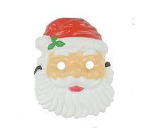Generisch Christmas Santa Claus Latex Mask Horror Headwear for Halloween Carnival Costume Party Props