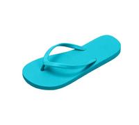 Generisch Ciabatte da bagno da donna, infradito piatti, antiscivolo, traspiranti, comode, da spiaggia, stile boho, per interni, Celeste., 41 EU