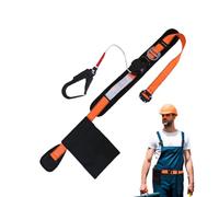 Generisch Cintura da arrampicata, cintura di sicurezza per lavori di costruzione, di cinture di sicurezza con guinzaglio di sicurezza per lavori di altitudine, manutenzione della torre e