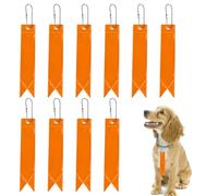 Generisch Ciondolo Riflettente - PVC 15 × 3 cm | Ciondolo Riflettente con Visione Notturna Luminosa, Sicurezza Zaino, Ciclismo e Jogging, riflettore di Sicurezza Pend? | Cane, Corsa