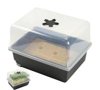 Generisch Ciotole per germinazione vegetale | riutilizzabile | Con fondo di drenaggio ventilato robusto vaso per la coltivazione del giardino balcone