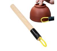 Generisch Clay Carving Tools, Pottery Sculpture Tool Set with Wood Handles, Modeling and Embossing Scrapers for Beginners, Art Students, Styling, School Projects, Ceramic Crafting