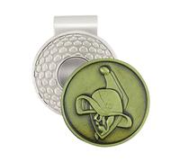 Generisch Clip da golf, clip magnetica per pennarello da golf, in metallo, con clip, accessorio per borsa da golf, pantaloni, guanti, borse, visiere, cinture