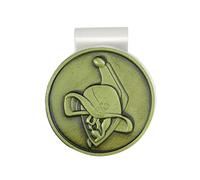 Generisch Clip da golf, con clip magnetica per pennarello da golf, in metallo, con a clip, accessorio per borsa da golf, pantaloni, guanti, borse, visiere, cinture