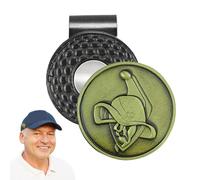 Generisch Clip da Golf, con Clip Magnetica per Pennarello da Golf, in Metallo, con a Clip, Accessorio per Borsa da Golf, Pantaloni, Guanti, Borse, Visiere, Cinture