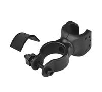 Generisch Clip di montaggio per luce da bicicletta, clip per luce da borsa, si adatta saldamente al manubrio o al telaio, design impermeabile, clip regolabile