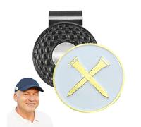 Generisch Clip per pennarello da golf, clip per pennarello, divertente clip da golf con pennarello, accessorio per borsa da golf per uomini e donne, rimovibile, facile da attaccare al cappello da golf