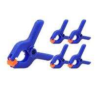 Generisch Clip per supporto per sfondo, 5 pezzi, supporto regolabile per foto, 6,2 x 5,5 cm, clip per di palloncini, per lavori di legno, studio fotografico all'aperto, tettoia per tovaglia