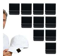 Generisch Clip per tesa vergine - Set di accessori per capelli da 10 pezzi | Clip da golf fai da te con stampa UV, per viaggiatori, escursionisti, golfisti, ciclisti, giardinieri, corridori, campeggio