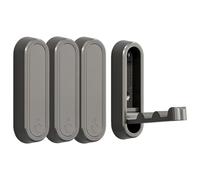Generisch Coat Hook - Coat Hooks Wall Mounted | Foldable Coats Hooks | Clothes Hanger Storage | 4 X Heavy Duty Space Storage Organizer | Modern Holder Rack For Coats Towels Hats Bags