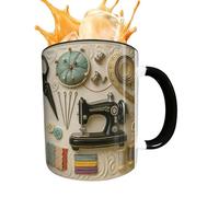 Generisch Coffee Mug - Heat Resistant Beverage Drinkware | Ceramic Coffee Mug Tea Cup For Cappuccino Milk Cocoa Wine Juice Beer, Kitchen Cafe Restaurant Use For Birthday And Gift