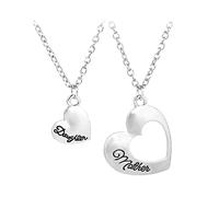 Generisch Collana con ciondolo a forma di sfera per la festa della mamma, per la vostra collana, regalo per la mamma per l'amore della madre, collana e bracciale per ragazze, acciaio inox, Senza