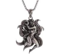 Generisch Collana con ciondolo a forma di volpe a nove code