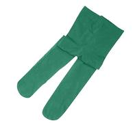 Generisch Collant da donna Opaco Colore Collant Elastici Collant Balletto Lungo Danza Leggings Calze Collant Calze Maglia, verde, L