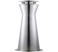 Generisch Colonna cenere in acciaio inox, contenitore verticale per cenere, pattumiera da terra per aeroporti, centri commerciali, parchi e strade