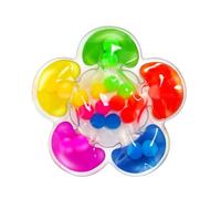 Generisch Color Sorting Sensory Toy | Rubber Learning Game | Fine Motor Skills, Educational Preschool Activity | Classroom, Home, Travel Play for Cognitive Development