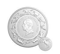 Generisch Commemorative Coin, Horse Badge Collection, 1 Ounce Commemorative Success Keepsake Decor for Men Women Adult Kids Souvenir Home Business