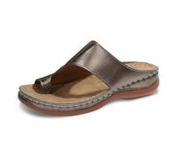 Generisch Comode pantofole da donna per tutti i giorni, il tempo libero e il lavoro. Design a puntale per abbigliamento casual estivo. Stile slip-on con suola piatta per il massimo relax., cachi, 38