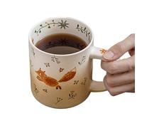 Generisch con, 550 ml, antiscivolo, simpatica impugnatura comoda, per casa, ufficio, bambini, adulti, compleanno, festa, tè, acqua, latte, bevanda