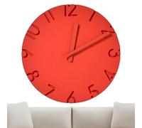 Generisch Con numeri 3D e cemento in formato 30 cm | Decorazione da parete per la casa, per camera da letto, aula, soggiorno, cucina, ufficio, fattoria