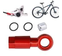 Generisch Connecteur Hydraulique Pour Vélo | Insert Avec De Freins À Disque - Pièce De Précision Pour Vélo De Route, VTT, Cyclisme, Randonnée, Atelier Réparation Et Voyage